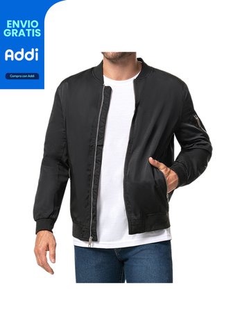 Chaqueta Cristopher Negro Para Hombre Croydon Croydon