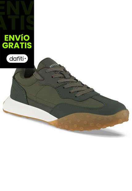 Tenis Urbanos Magol Verde Croydon Para Mujer