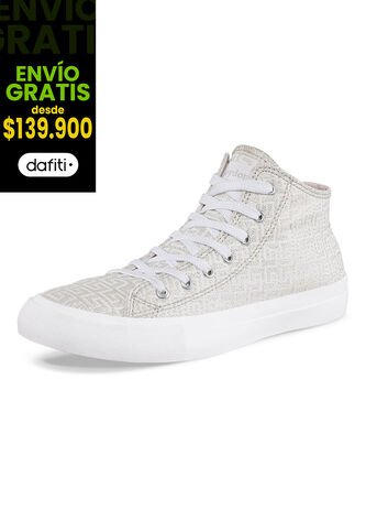 Botines Ania Alto Plata Para Mujer Croydon Croydon