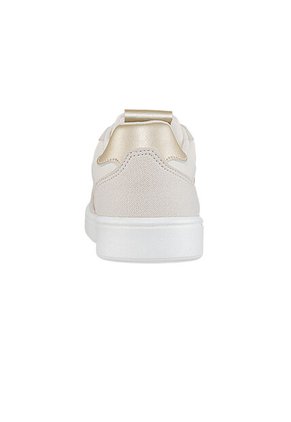Tenis Urbanos Luccya Beige-Oro Croydon Para Mujer
