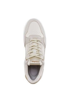 Tenis Urbanos Luccya Beige-Oro Croydon Para Mujer