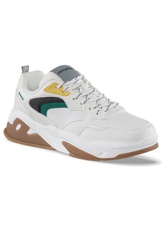 Tenis Urbanos Doter Blanco-Blanco Croydon Para Hombre Croydon