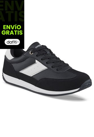 Tenis Urbanos Nvay Negro Croydon Para Mujer Croydon