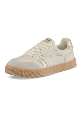 Tenis Emilce Beige-Oro Para Mujer Croydon Croydon