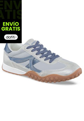 Tenis Urbanos Tebar Gris Croydon Para Mujer Croydon