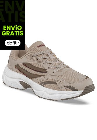 Tenis Urbanos Jibar Beige Croydon Para Mujer Croydon