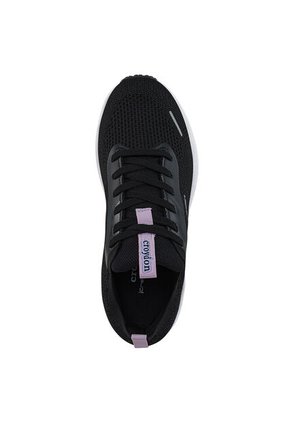 Tenis Running Vole Negro Croydon Para Mujer