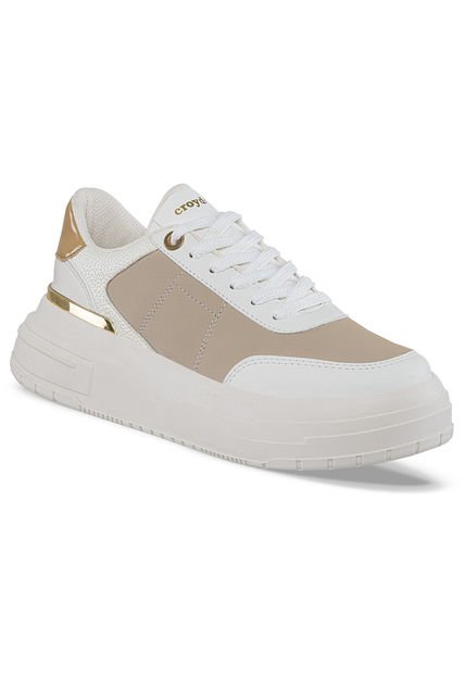 Tenis Urbanos Eleanor Blanco-Café Para Mujer Croydon