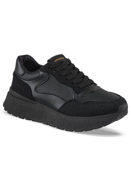 Tenis Urbanos Agatha Negro Para Mujer Croydon