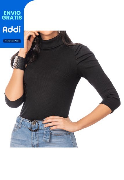 Blusa Hermione Negro Para Mujer Croydon