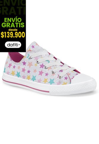 Tenis Lou Bajo Blanco Para Niño Croydon Croydon