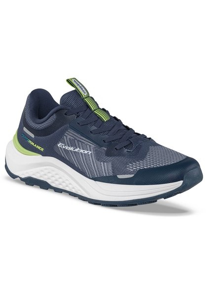 Tenis Trail Running Krib Azul Osc Croydon Para Hombre