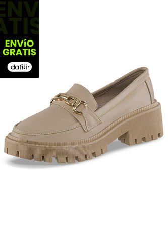 Mocasines Charit Café Claro Croydon Para Mujer Croydon