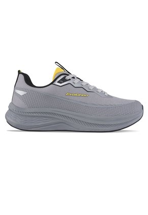 Tenis Running Qijoy Gris Croydon Para Hombre