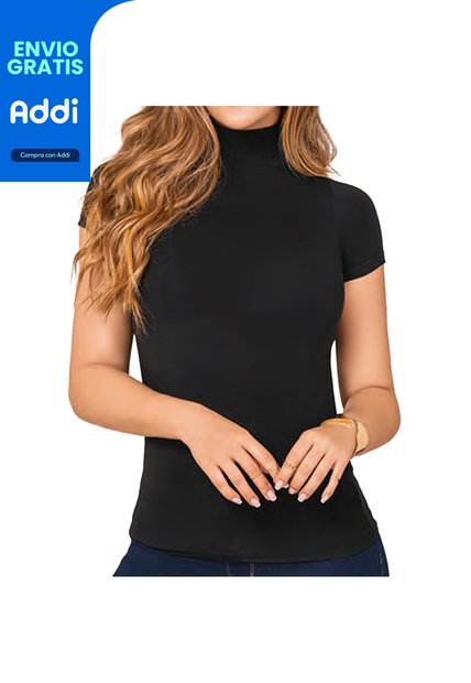 Blusa Clio Negro Para Mujer Croydon