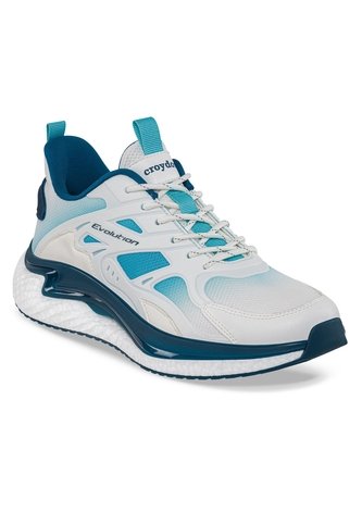 Tenis Running Mufos Blanco-Azul Croydon Para Hombre Croydon