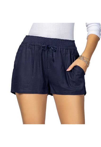 Short Cheryl Azul Osc Para Mujer Croydon