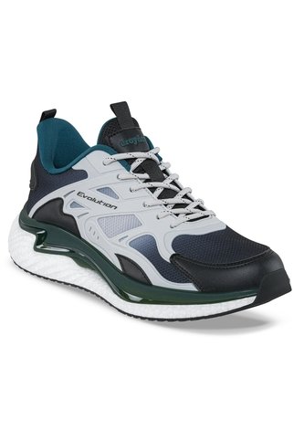 Tenis Running Mufos Blanco-Negro Croydon Para Hombre Croydon