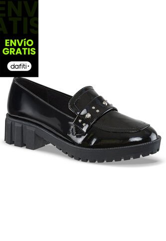Mocasines Anise Negro Croydon Para Mujer Croydon