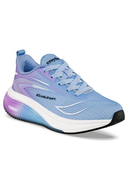 Tenis Running Xarnel Azul-Mora Para Niña Croydon