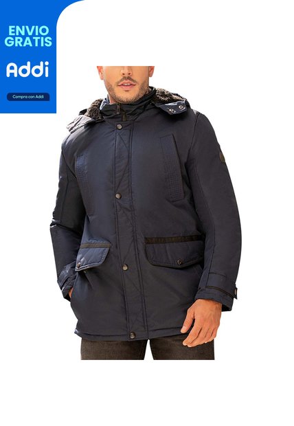 Chaqueta Oscar Azul Para Hombre Croydon
