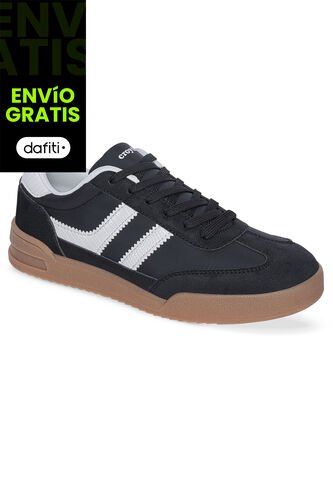 Tenis Casuales Lizon Negro Croydon Para Mujer Croydon