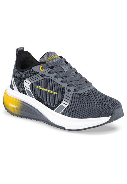 Tenis Running Yalton Gris-Ama Para Niño Croydon