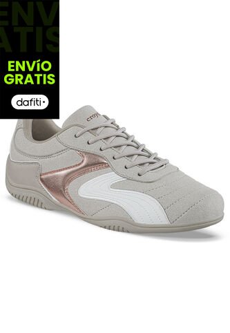 Tenis Urbanos Sevop Beige Croydon Para Mujer Croydon
