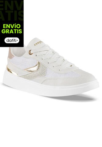 Tenis Urbanos Billie Blanco Croydon Para Mujer Croydon