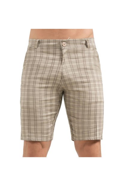 Bermuda Erick Gris Para Hombre Croydon