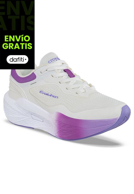 Tenis Running Pizod Blanco Croydon Para Mujer