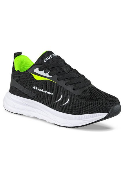 Tenis Running Jofrix Negro Para Niño Croydon