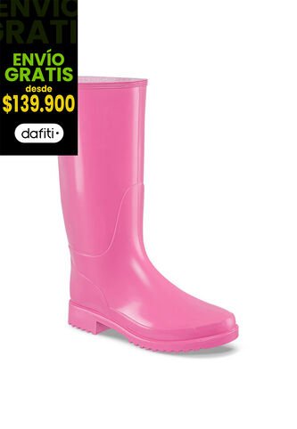 Botas Lluvia Tiffany Colors Fucsia Para Mujer Croydon Croydon