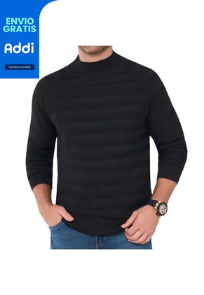 Buzo Gabriel Negro Croydon Para Hombre
