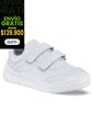 Tenis Colegio Roblo Velcro Blanco Para Niño Y Niña Croydon de Croydon