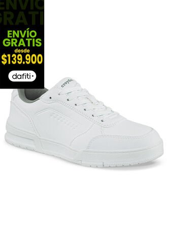Tenis Colegio Krop Blanco Para Niño Y Niña Croydon Croydon