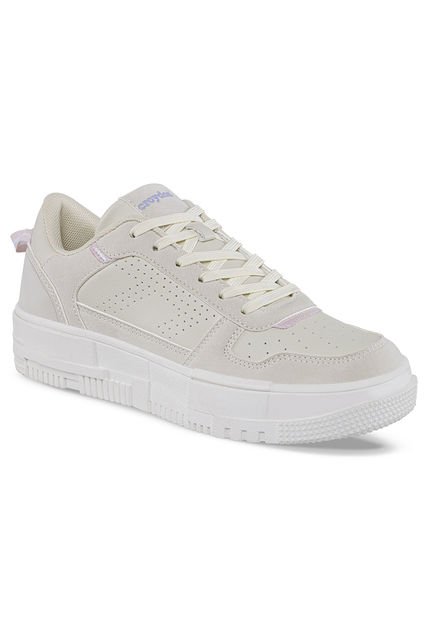 Tenis Urbanos Zik Beige Para Mujer Croydon