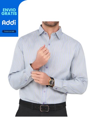 Camisa Dante Ml Verde Croydon Para Hombre Croydon