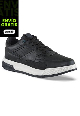 Tenis Urbanos Baxter Negro Croydon Para Hombre Croydon