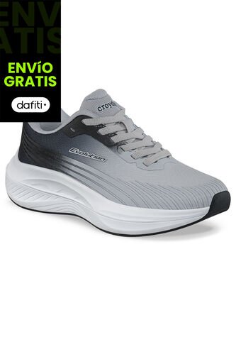 Tenis Running Lafog Gris Croydon Para Mujer Croydon