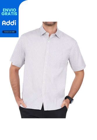 Camisa Paul Mc Gris Croydon Para Hombre Croydon