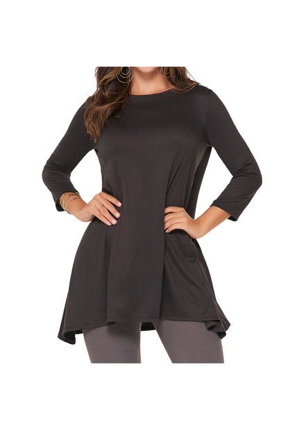 Vestido Paulete Negro Para Mujer Croydon