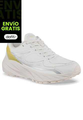 Tenis Trail Running Zorapi Beige Croydon Para Mujer Croydon