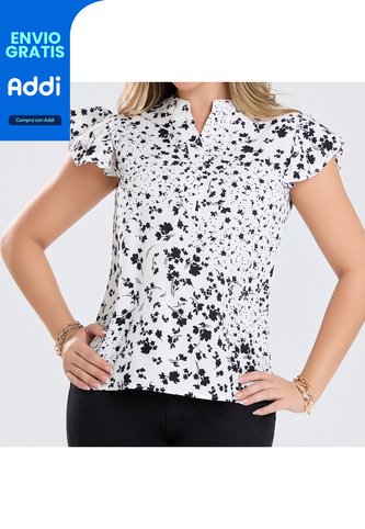 Blusa Alessandra Blanco Croydon Para Mujer Croydon