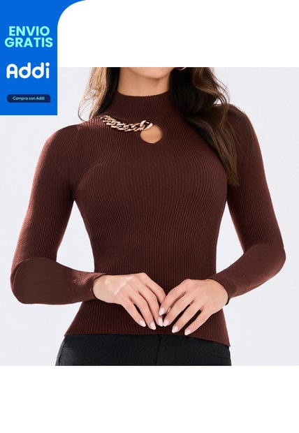 Buzo Salome Café Croydon Para Mujer