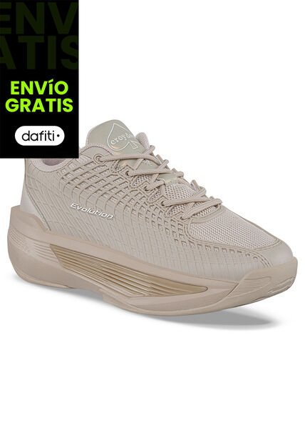 Tenis Basketball Rennir Café Claro Croydon Para Mujer