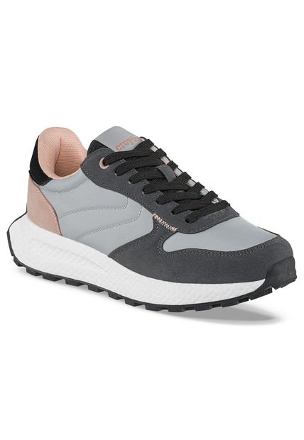 Tenis Urbanos Bore Gris Para Mujer Croydon
