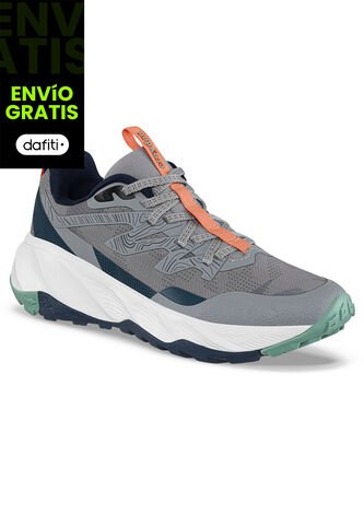 Tenis Trail Running Taralbo Gris Croydon Para Mujer Croydon