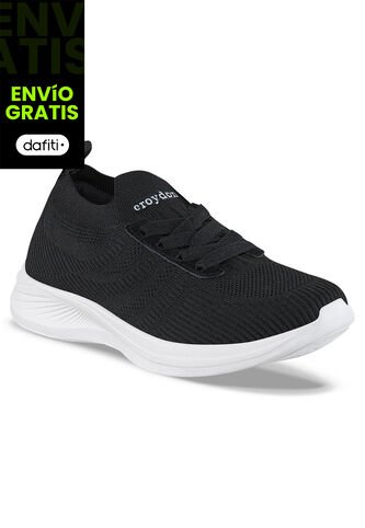 Tenis Para Caminar Stash Negro Croydon Para Mujer Croydon
