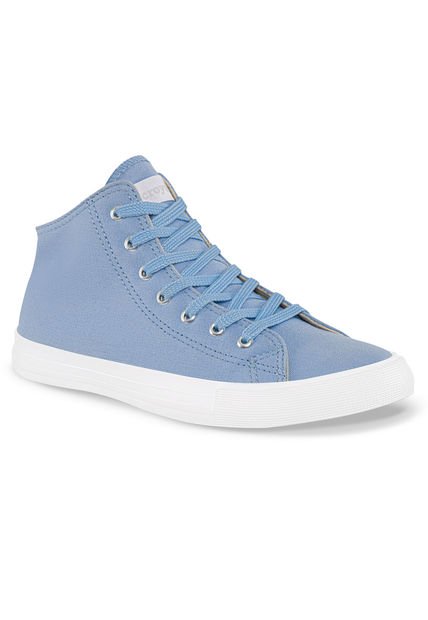 Botines Doja Alto Azul Para Mujer Croydon